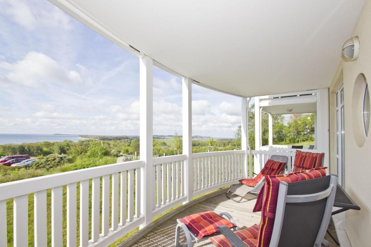 Mit Meerblick Und Balkon, Gratis Nutzung Vom Ahoi Erlebnisbad Und Sauna In Sellin - Meeresblick Fewo 14 괴렌 외부 사진