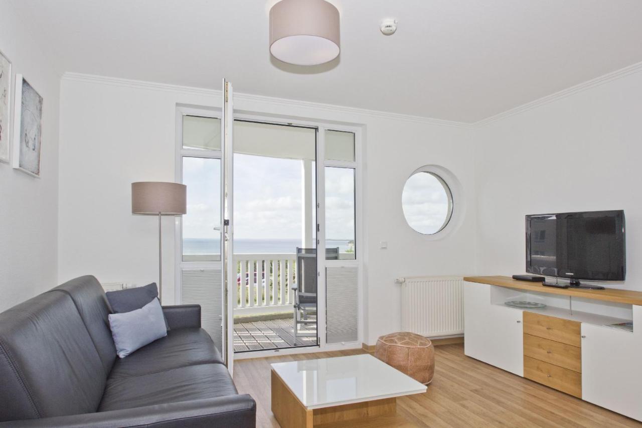 Mit Meerblick Und Balkon, Gratis Nutzung Vom Ahoi Erlebnisbad Und Sauna In Sellin - Meeresblick Fewo 14 괴렌 외부 사진