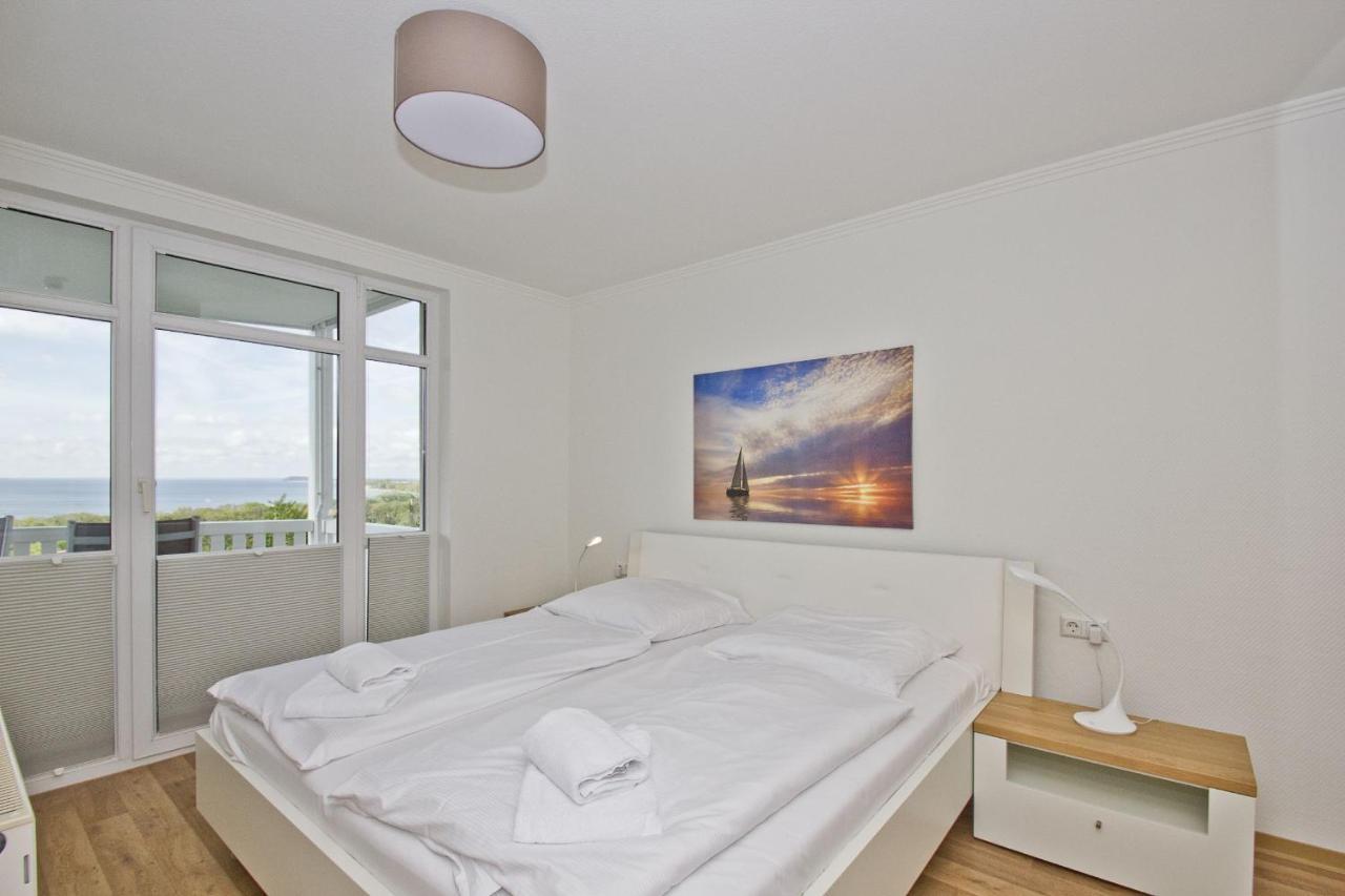 Mit Meerblick Und Balkon, Gratis Nutzung Vom Ahoi Erlebnisbad Und Sauna In Sellin - Meeresblick Fewo 14 괴렌 외부 사진